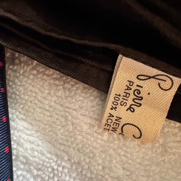 2 Pierre Cardin Men's Brown and Blue Pocket Squares - Picture 12 of 13